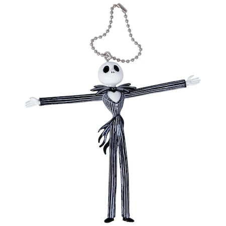 Nightmare Before Christmas Nightmare Before X-mas Jack Bendable Keychain 49404